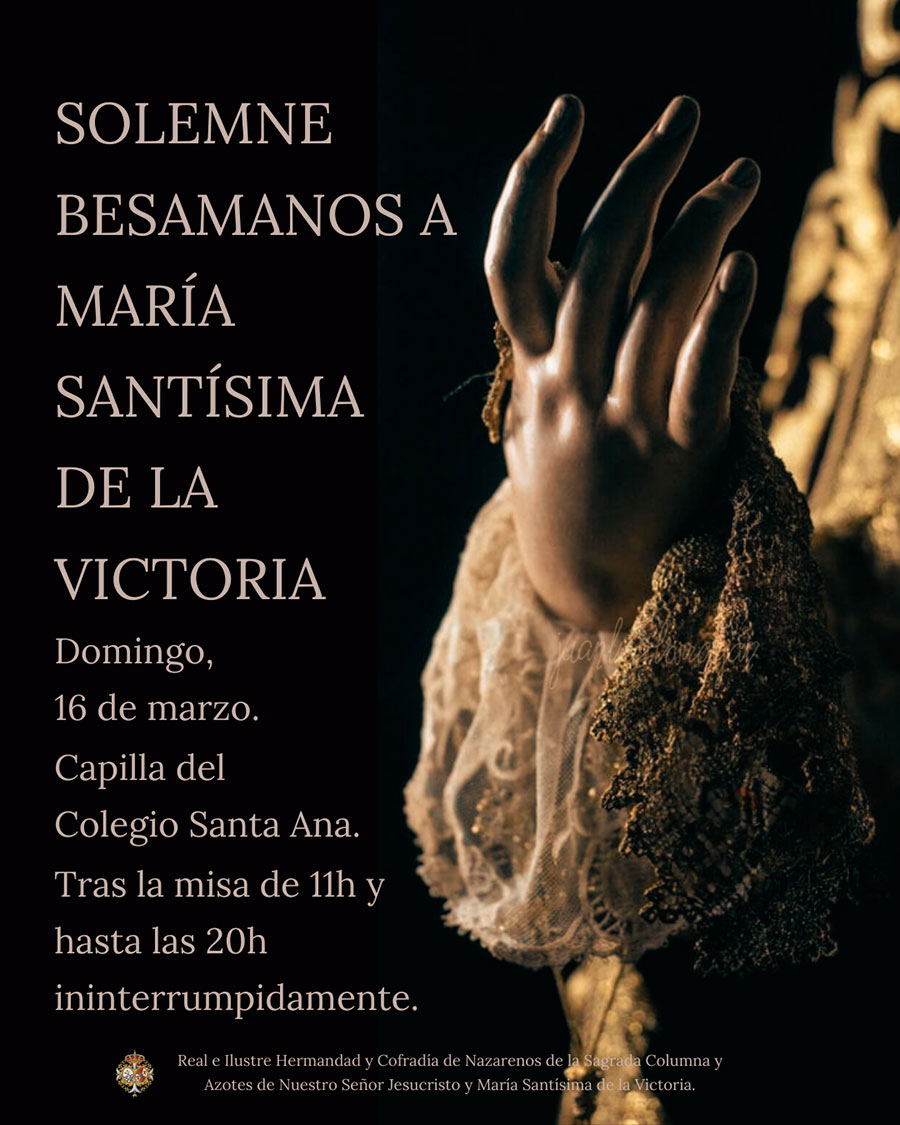 besamanos victoria 2025