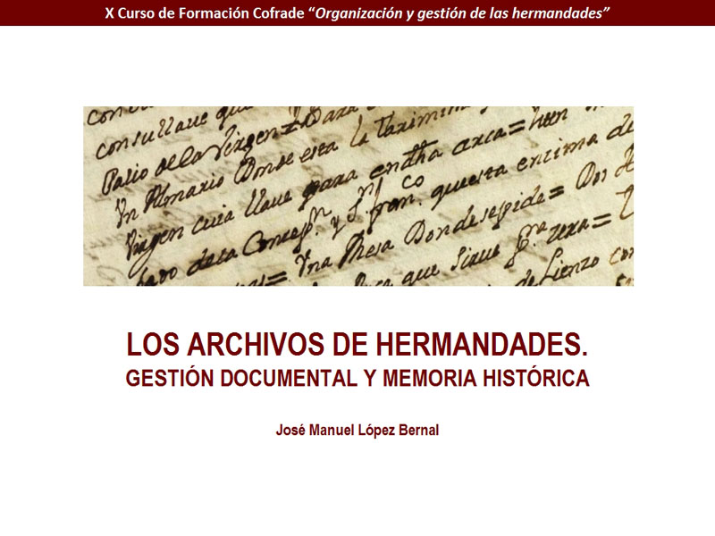 curso formacion cofrade santagenoveva