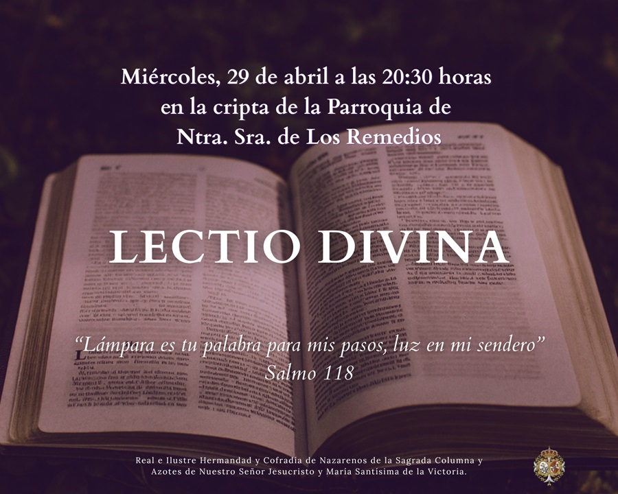 lectio divina abril 2026