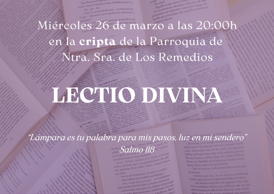 lectio divina marzo 25