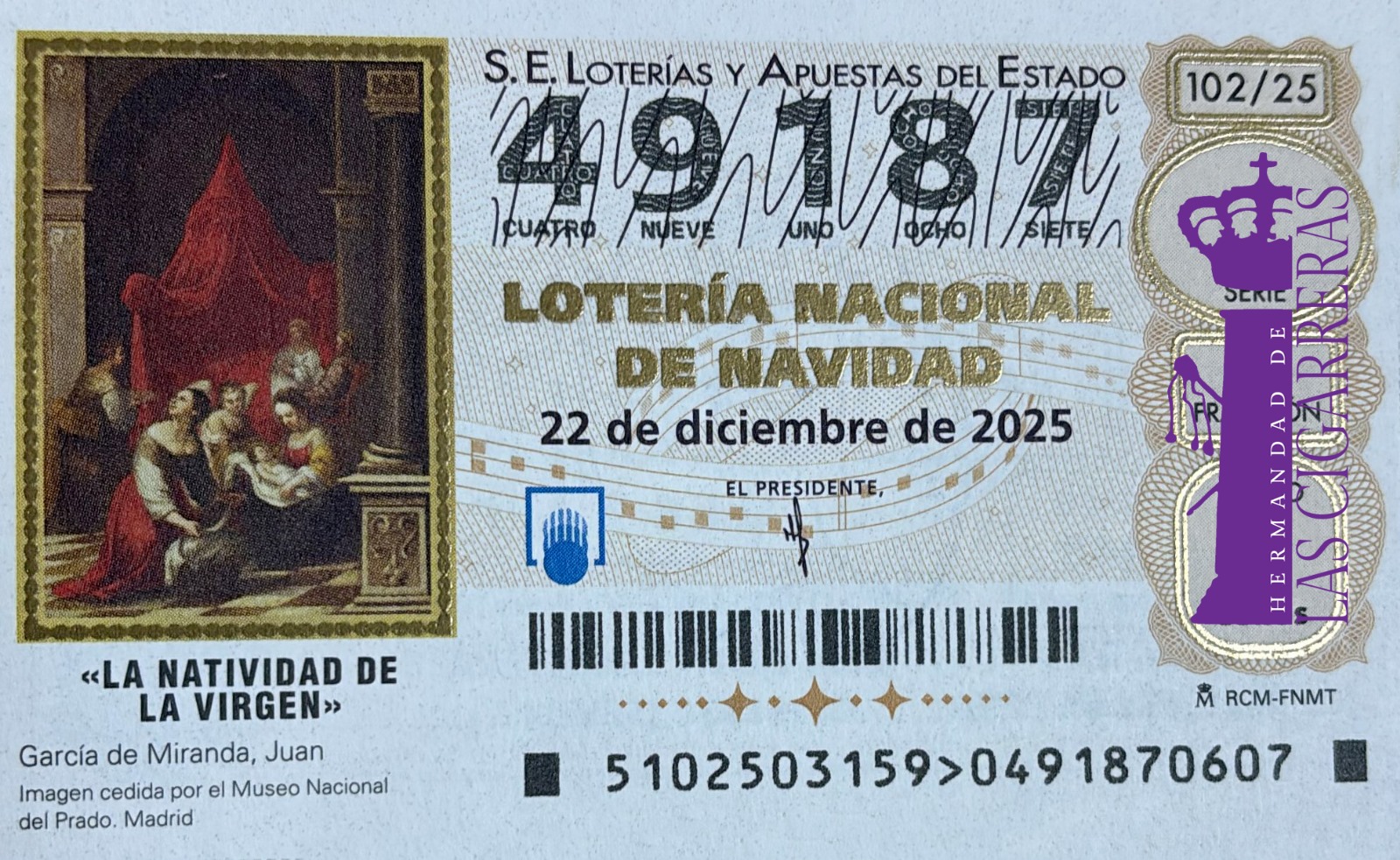 decimo loteria 2025