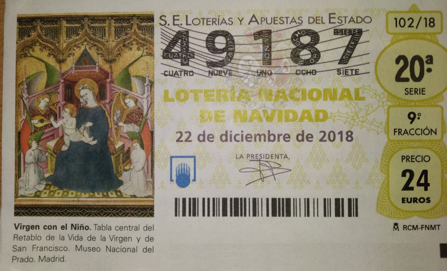 loteria navidad 2018