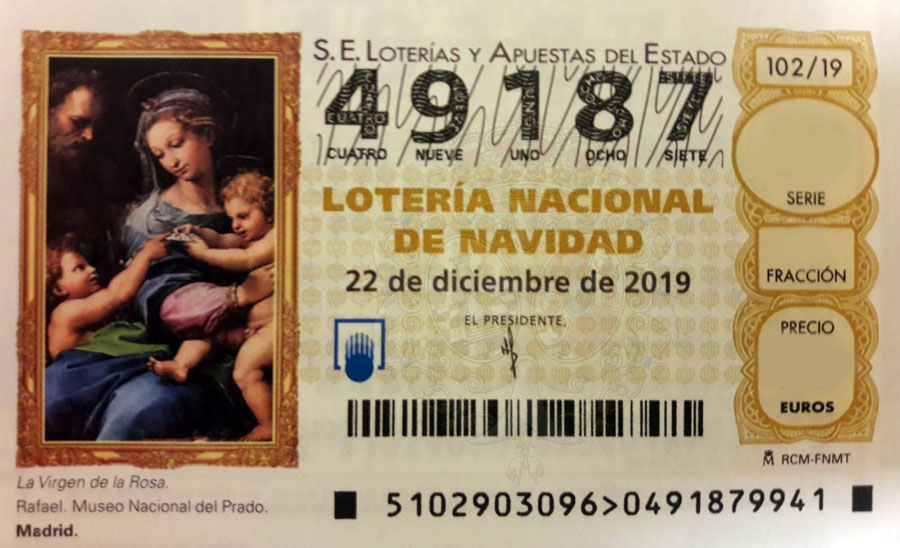 loteria navidad 2019